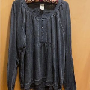 Free people flowy shirt size small